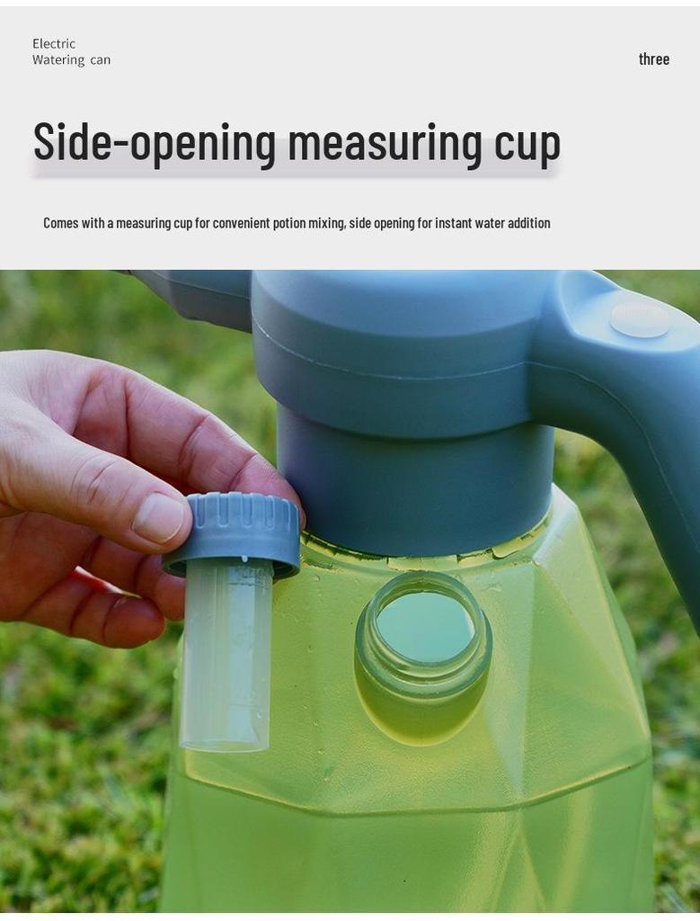 Electric Gardening Sprayer: Multipurpose Watering & Disinfection Can for Household Use