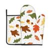 Ovenwanten en Pannenlappen 2-delige Set Herfst Oogst Herfst Seizoensgebonden Blad Blad Antislip BBQ Handschoenen voor Keuken Koken Bakken