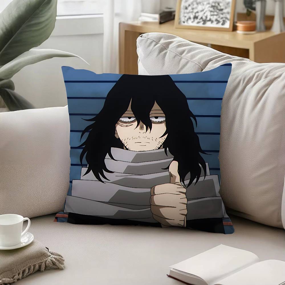 Anime SShota Aizawa Throw Pillow Covers Pattern Cushion Cover Suitable For Sofa Bedroom Car Pillow Cover