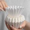 50 stk. Engangskurv Kaffefiltre, Kageformet Pour Over Filterpapir til B75/155/185 Dryppere