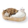 Nekoichi Baribari Bowl XL Oval Scratching Light Brown Post,