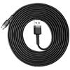 Baseus Cafule 2A 3M USB To Micro USB Cable (Black-Gray)