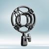 Shock Mount Holder Studio Recording Bracket For Large Mic Clip Black