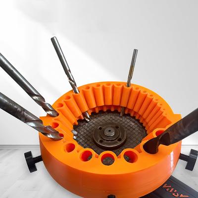 118 Degree Angle Grinder Drill Bit Sharpener Attachment for 2mm To 13mm Bits Power Drill Grinding Tool Upgrade Sharpening Kit