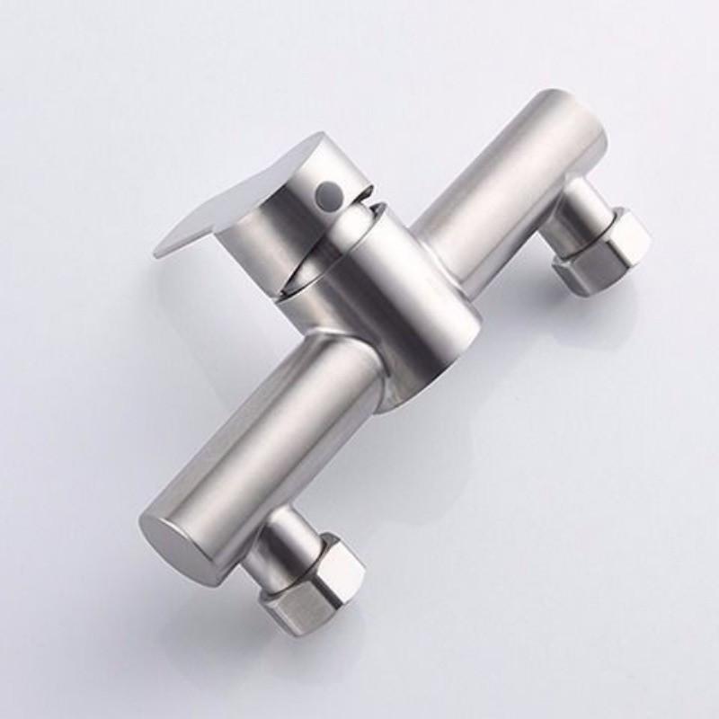 Ceramic Valve Core Bathtub Faucet Bathroom Shower Hot and Cold Mixing Valve Water Tap Stainless Steel Shower Faucet