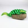 3D Printed Crocodile Toy Movable Joints Simulation Animal Figurine Desktop Ornament Creative Craft Kids Birthday Gift Home Decor