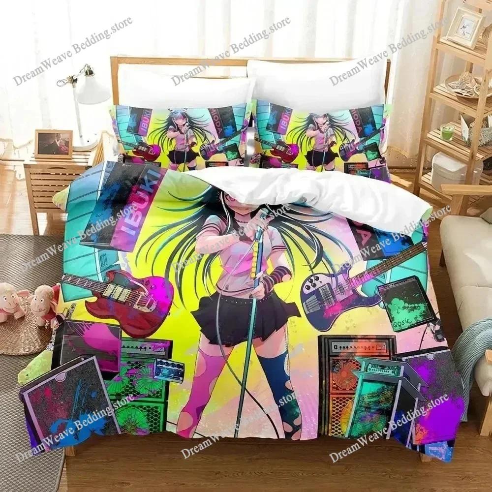 Anime Danganronpa V3 Bedding Set Duvet Cover Bed Set Quilt Cover Pillowcase Comforter King Queen Size Boys Adult Luxury Gift