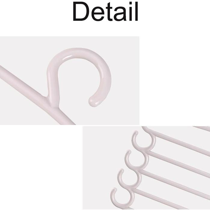 Pants Hangers Space Saving, Closet Organizer Jean Hangers, Scarf Holder Closet Space Saving Hangers Pant Rack Leggings Hanger Space Saver