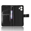 Für Oukitel C32 Brieftaschen-Hülle mit Ständer & Kartenfächern – Stoßfest, Staubdicht, Business Heavy Duty Klapp-Lederhülle