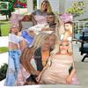 Fashion Spain Female Singer B-bad G-Gyal Four Seasons Blanket Sofa Cover Travel Bed Plush Blanket Office Break Blanket Gift