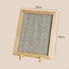 Wooden Cat Scratcher Pet Supplies Wear Resistant Protect Carpets and Sofas Grind Claws for