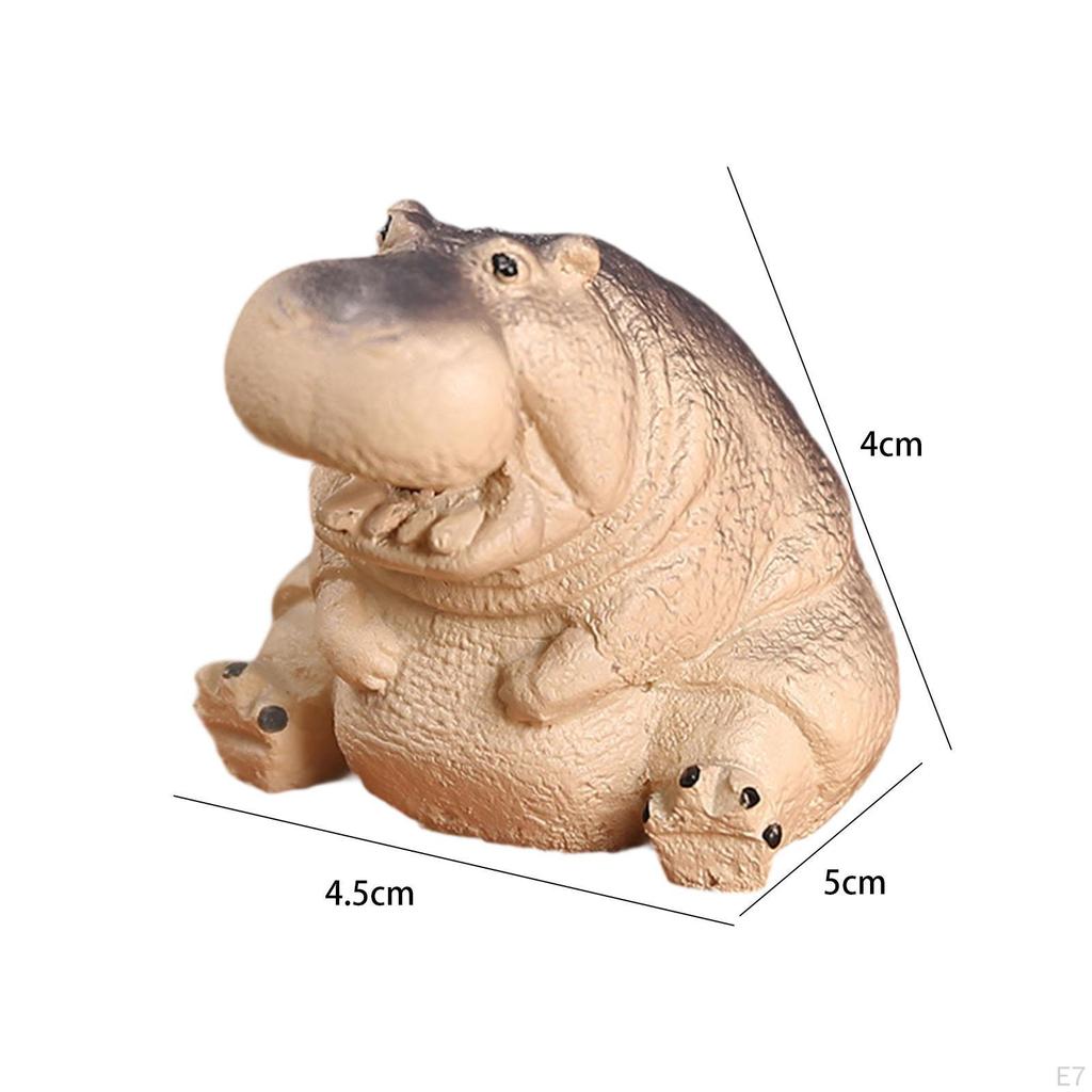 Tier Figurine Tee Haustier Statue Handgemachte Handwerk Schreibtisch Ornament Mini Zeremonie