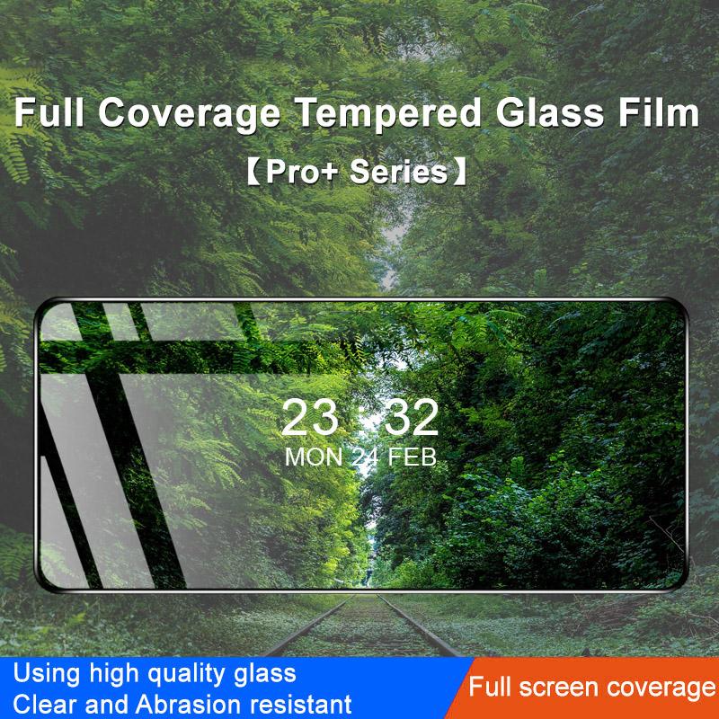 IMAK Pro+ Series for Honor X8a 4G Anti-Dust Tempered Glass Film 9H Hardness HD Full Screen Protector