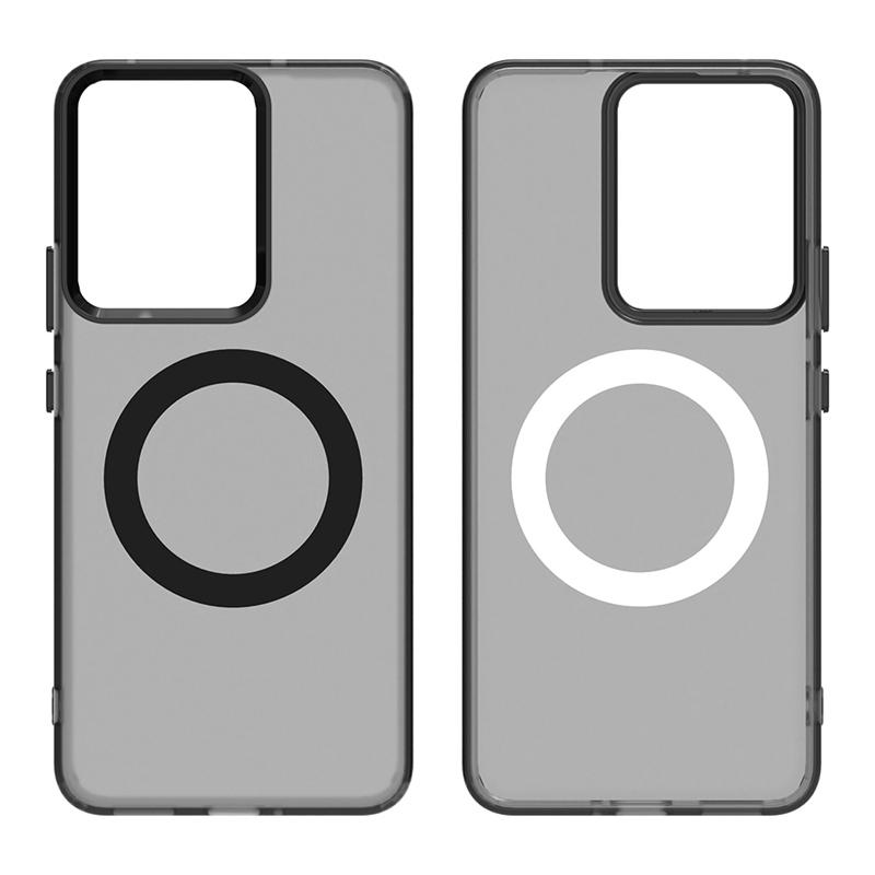 Transparent Phone Case For Realme 14T Case For Realme 14T 5G Magnetic Adsorption Wireless Charge Back Cover For Realme 14T Case