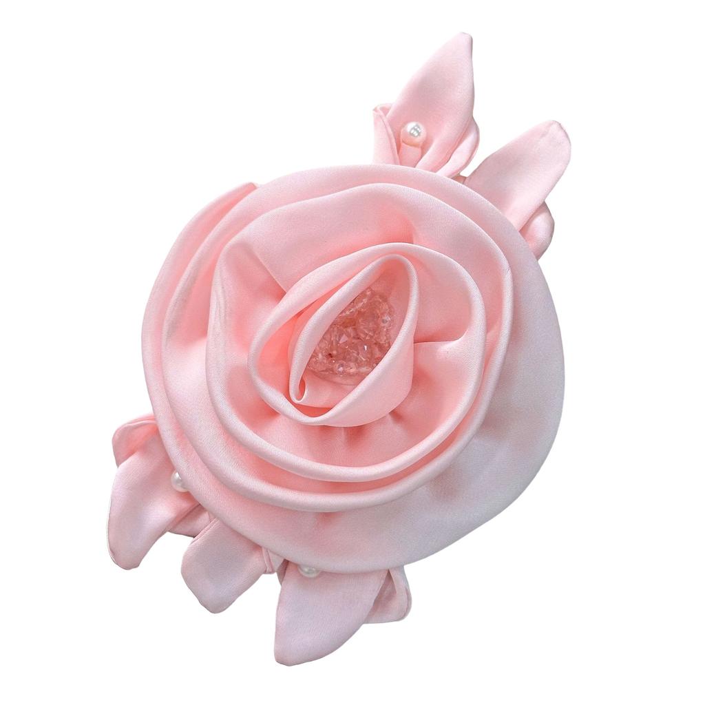 Flower Appliques for Handmade Projects Costume Headband Party Hat Decors Oversized Flower Patches Garment Decoration