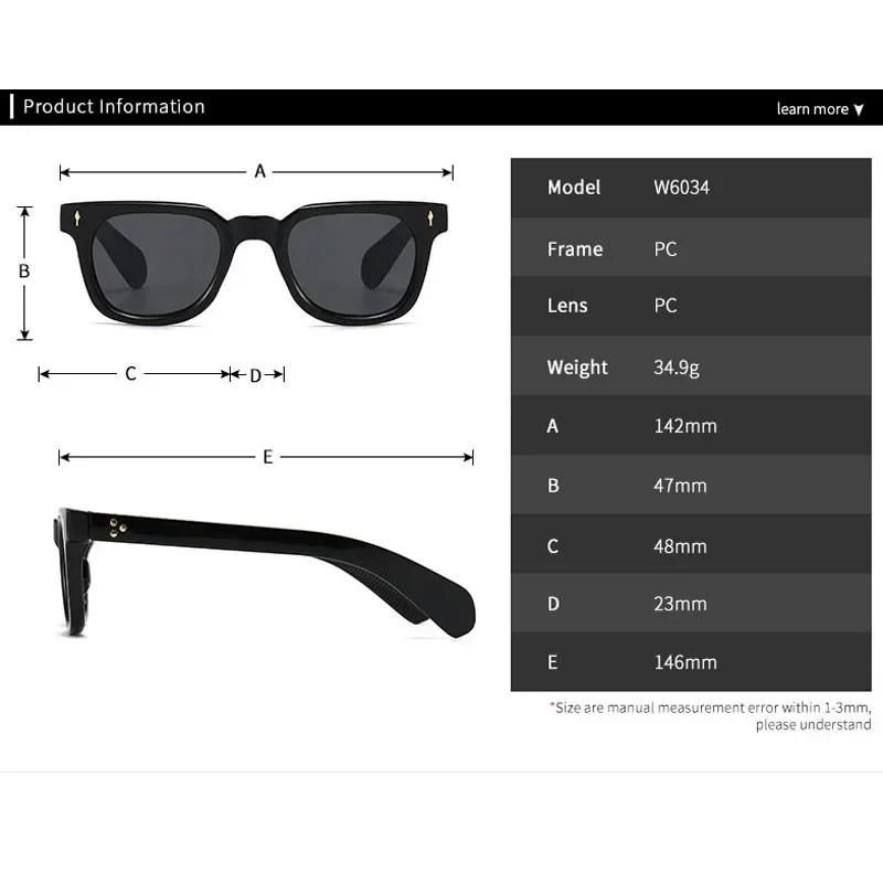 Retro Square Men Rivets Sunglasses Shades UV400 Fashion Women Green Sun Glasses Men Punk Driving Sun Glasses Shades
