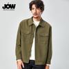 Jowo Men's Jacket Spring and Autumn New Fashion Trend Versatile Top Collar Jacket