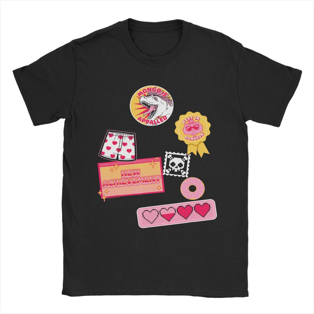 Maglietta Unisex DCC Unisexy Volti di Mordecai Griglia Divertente Serie Gamer Libro T Shirt Abbigliamento in Cotone Manica Corta Vintage Girocollo