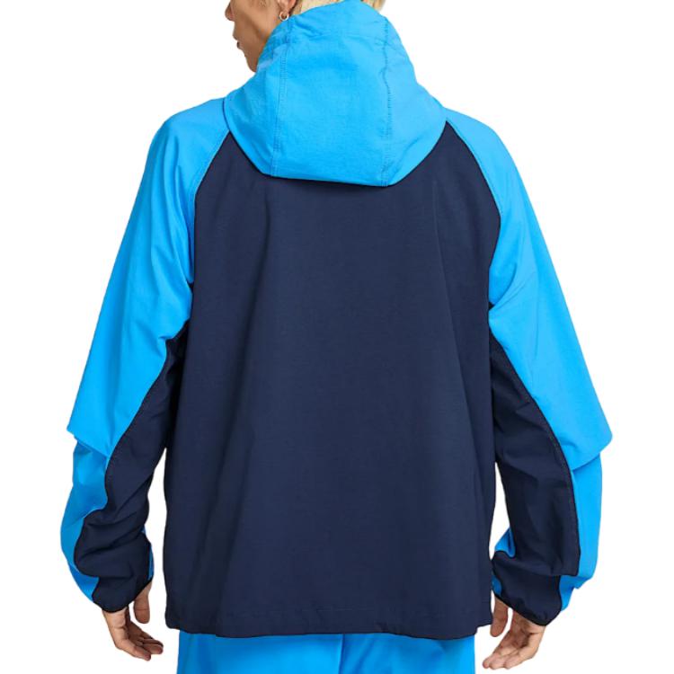 Nike Jacket Men's Obsidian Color/Light Photo Blue HV6514-451