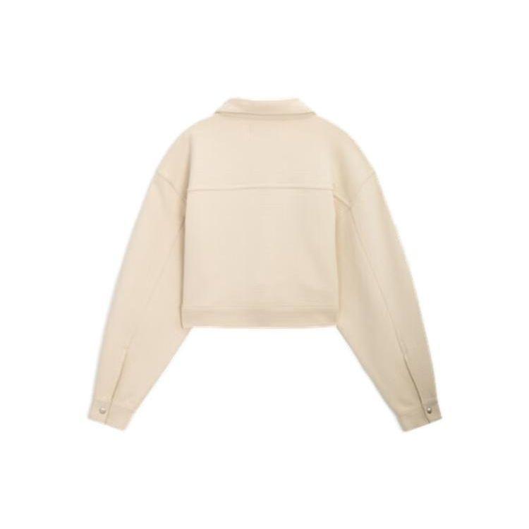 Calvin Klein SS23 Solid Color Pocket Straight Jacket Women Outerwear Lotus-Pink J221056-ACI