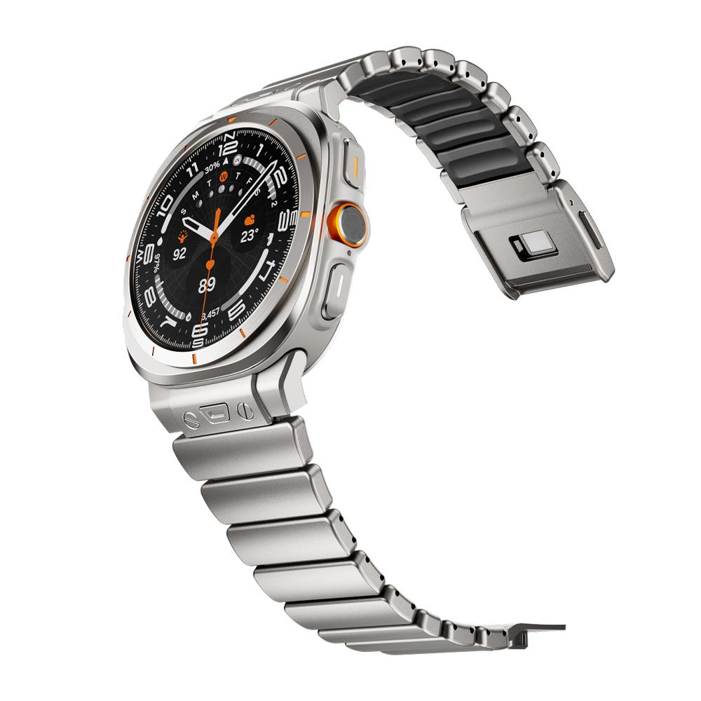 

Stainless Steel Metal Band for Samsung Galaxy Watch Ultra 2025 47mm Rubber Men Straps Bracelet For GALAXY Watch Ultra 2024 47MM Galaxy Ultra 47mm