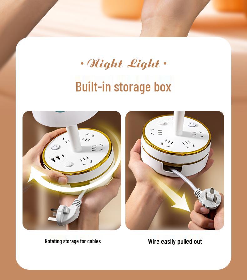 Elegante Nachttischlampe: Moderner Luxus und Komfort für Schlafzimmer oder Kinderzimmer 2024.