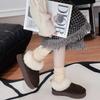Wool Waterproof Thick-soled Snow Boots for Women, Warm and Velvet Cotton Shoes In Winter Are Versatile