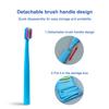 Travel Portable Oral Dental Care Brush Kit Multicolour Dental Wax Teeth Cleaning Tool Foldable Interdental Brush Floss