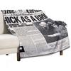 Jethro Tull - Thick as a Brick Zeitung Wurfdecke Luxus Designer Dekoratives Sofa Valentinstag Geschenkideen Winterbetten Decken
