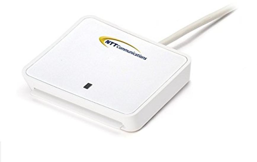 NTT Communications USB type IC card readerwriter CLOUD2700 - NTTCom CLOUD2700