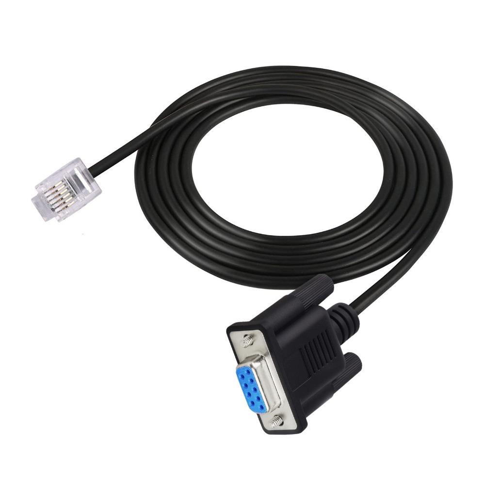 Female 6P6C LAN Network Serial Console Cable for Leadshine Stepper Devices Serial Communication