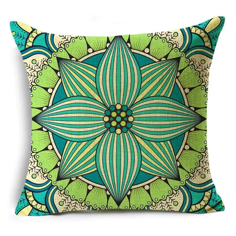 Ramadan Bohemian National Style Living Room Sofa Car Square Back Cushion 40*40Cm/45*45Cm/50*50Cm Cushion Cover