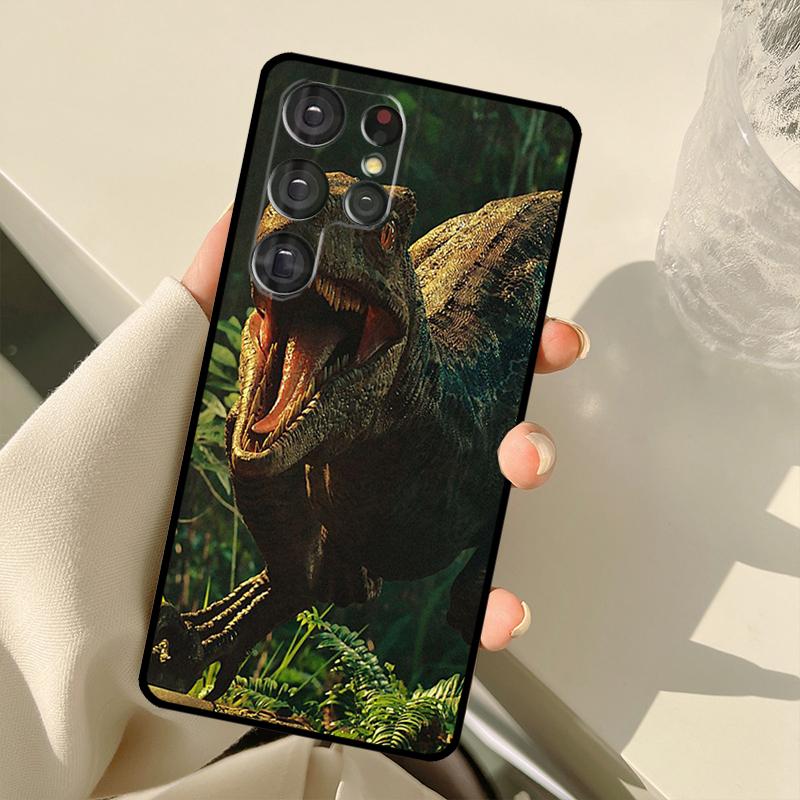 Jurassic Dinosaur Case For Samsung Galaxy S22 Ultra S21 S20 S24 S25 Ultra S9 S10 Plus S23 FE S25 FE Back Cover