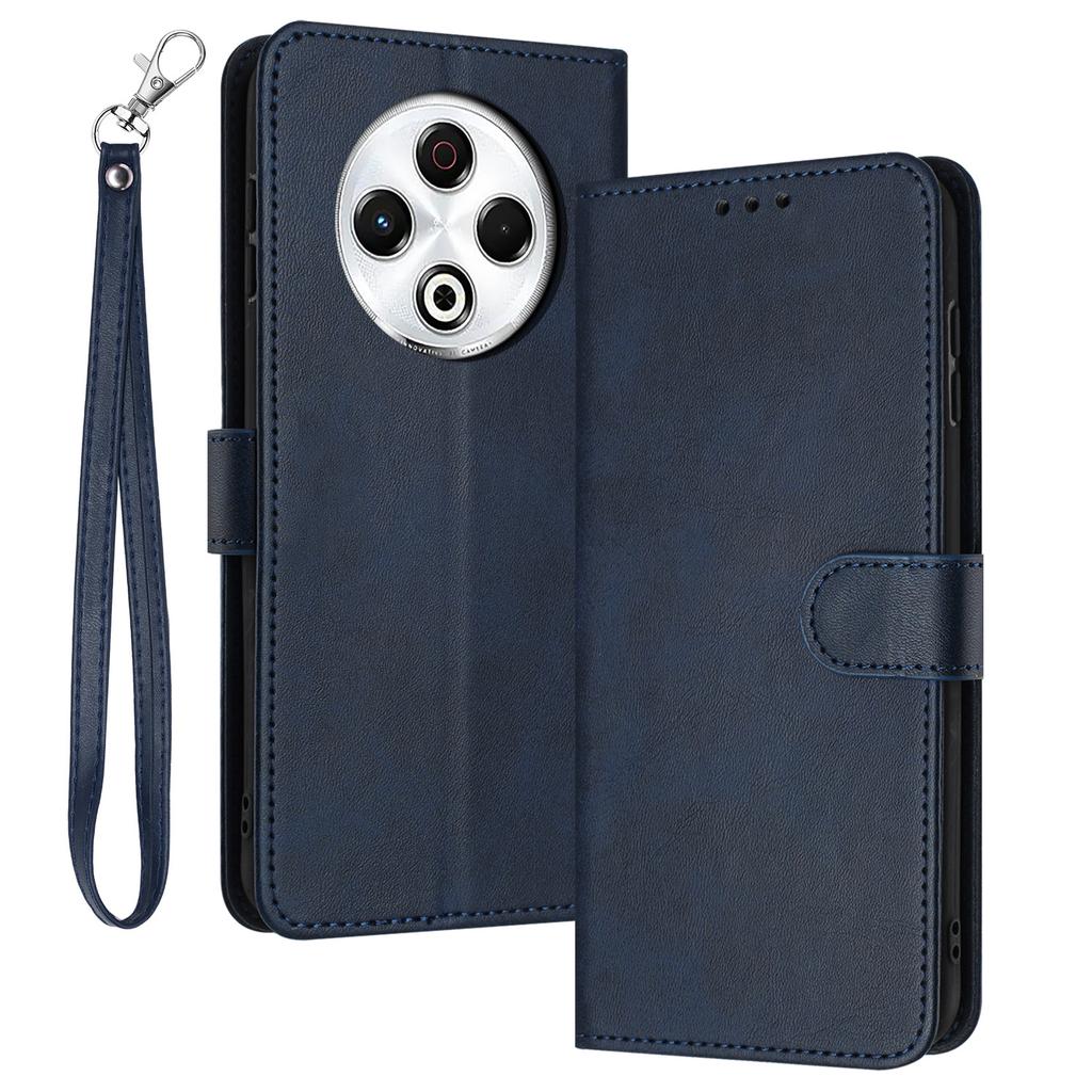 For TECNO Spark 30 4G Case Flip Stand PU Leather Wallet Phone Cover Calf Texture