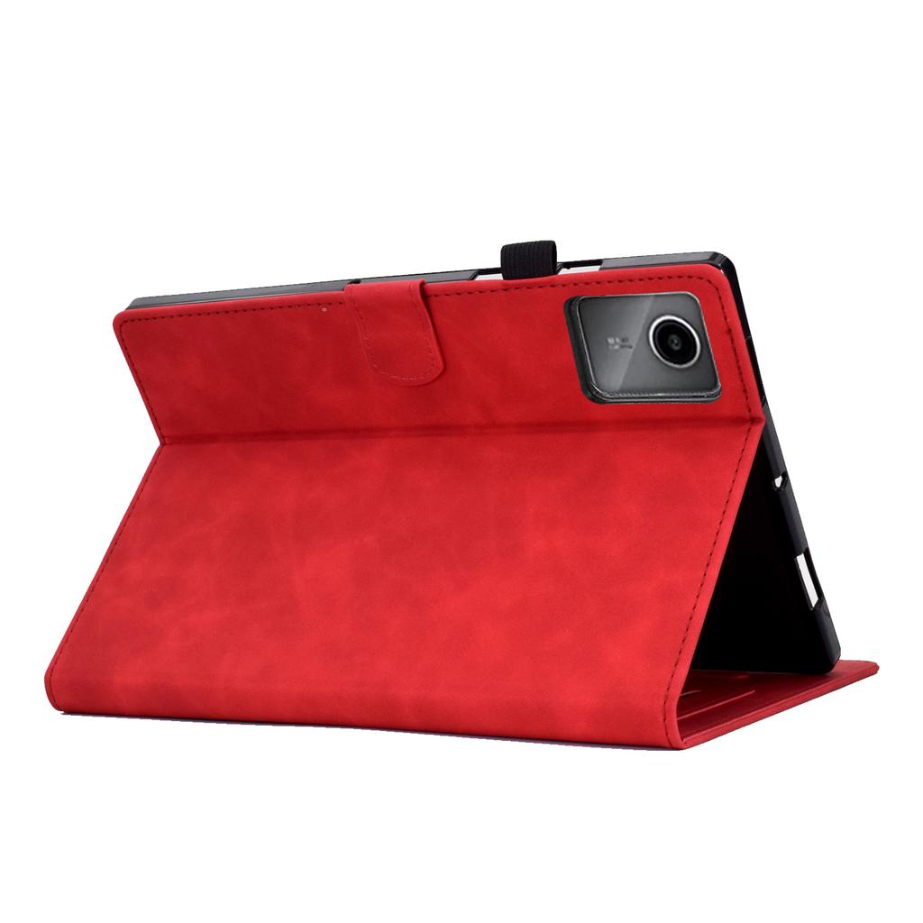 For Lenovo Xiaoxin Pad 12.1 (2025) Case Flower Butterfly Imprinted Card Slots Leather Cover