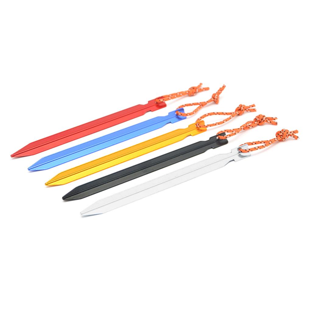 Reliable Aluminum Alloy Tent Stakes Must Have Camping Accessories for Stability & Easy Assembly and Easy Camping Set