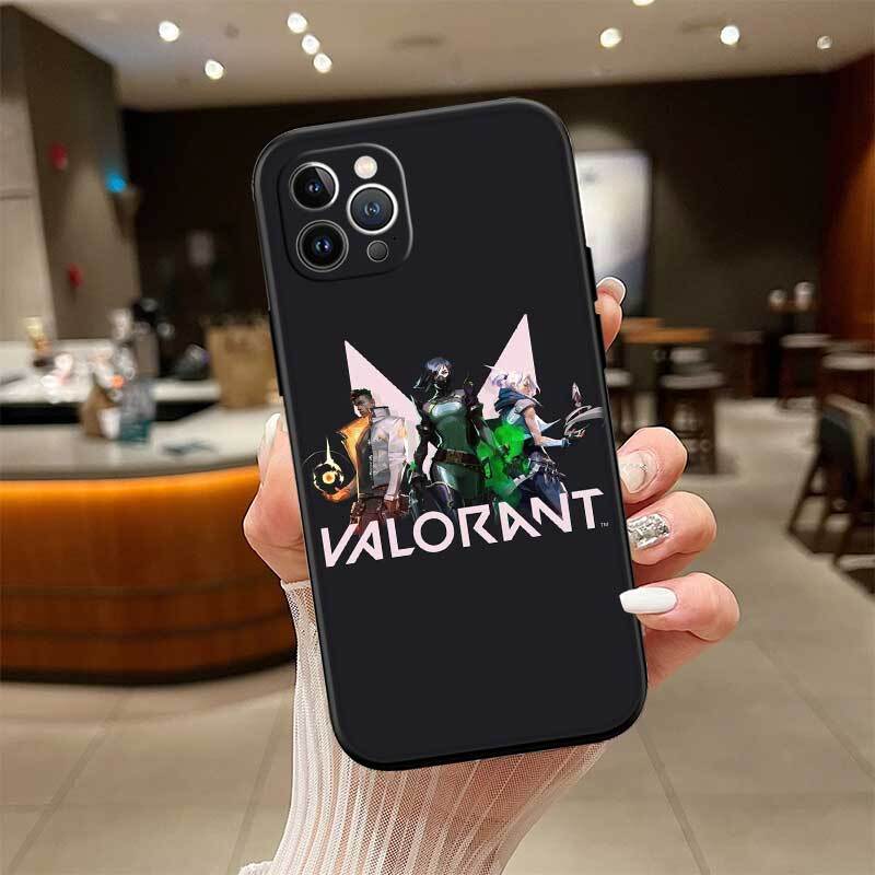 V-VALORANT Phone Case for Redmi Note 12 12S 12C 13 13C 13R 14 14S 14R 14C 11A 13X A3 A3X A4 A5 Pro Max Plus
