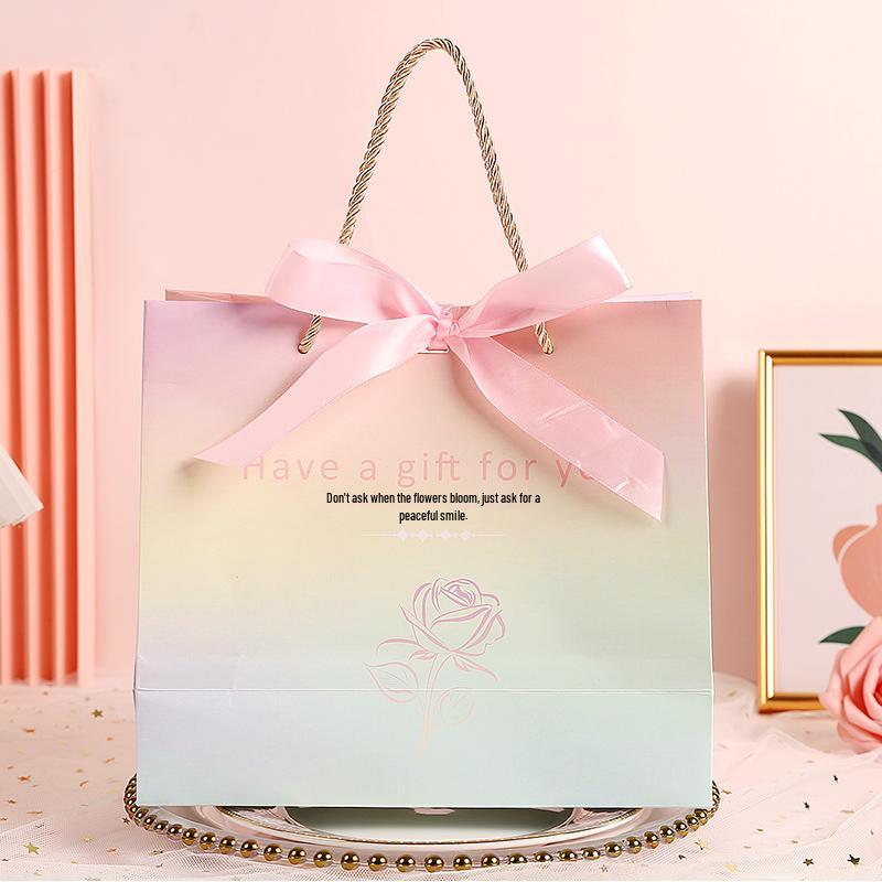Wedding & Birthday Gift Paper Bag - Souvenir Candy Box & Handbag