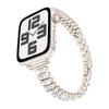 Watch Strap for Apple Watch Ultra 3 2 1 49mm/Series 11 10 46mm/9 8 7 45mm/SE3 SE2 SE 6 5 4 44mm/3 2 1 42mm Rhinestone Decor Alloy Bracelet Wrist Band