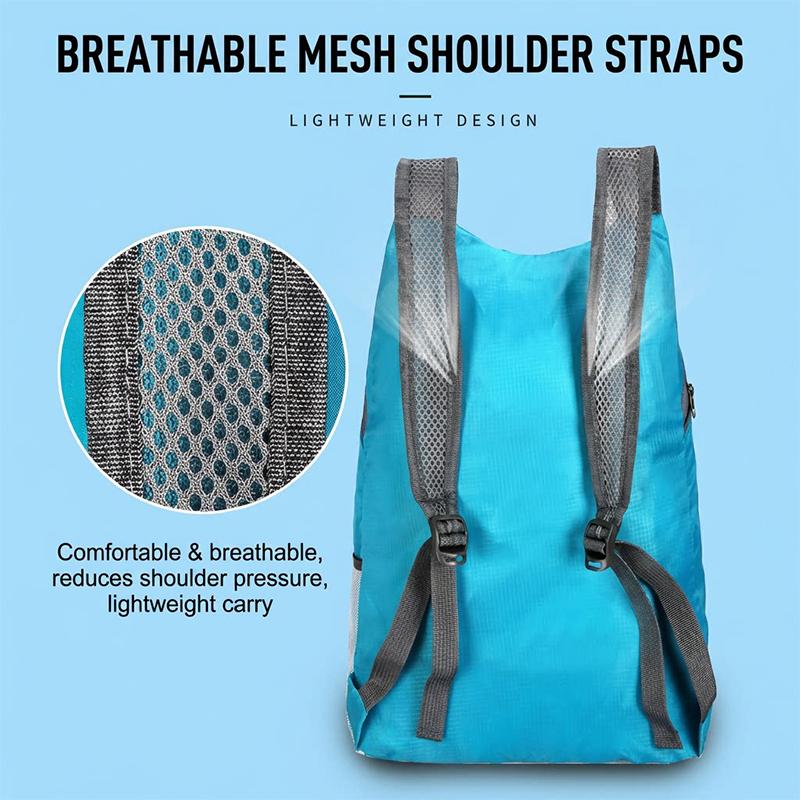Ultralight Folding Bag Men Women Waterproof High-Volume Portable Backpack Lightweight Travel Bags Outdoor Sports Backpack