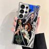 Anime Shaman King Plating Phone Case For Samsung Galaxy S24 S25 FE S26 Edge S23 Ultra S22 S21 Plus S20 Anti-Fall Airabag Cover