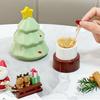 Christmas Tree Shaped Toothpick Dispenser Box Creative Toothpick Tube  Christmas Decorations