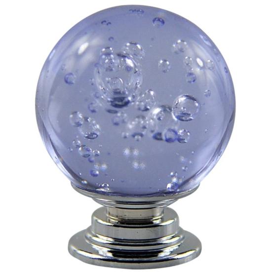 

Round Bubble Ball Drawer Handle Cupboard Wardrobe Furniture Door Pull Knob фіолетовий
