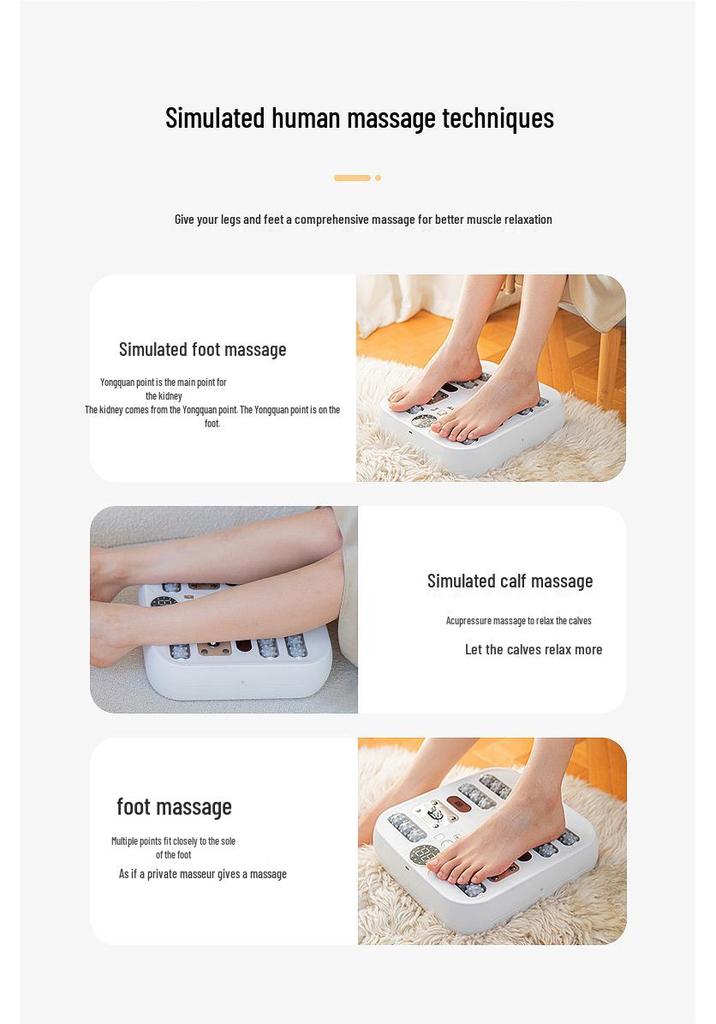 Automatic Kneading Foot Massager with Infrared and Magnetic Therapy
