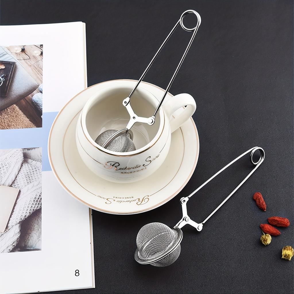 Stainless steel tea ball, stainless steel Wei Bao stainless steel tea infuser, filter ball, mesh stainless steel tea mesh clamp