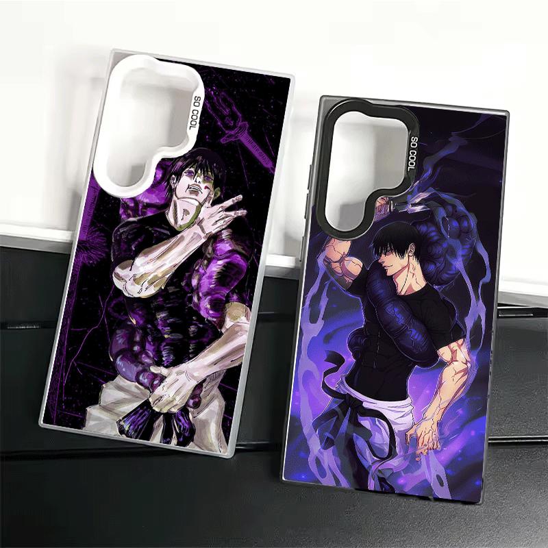 Anime Fushiguro Toji JUJUSU Soft Phone Case for Samsung Galaxy S24 S25 FE S26 Edge S23 Ultra S22 Plus S21 + Shockproof Cover Bac