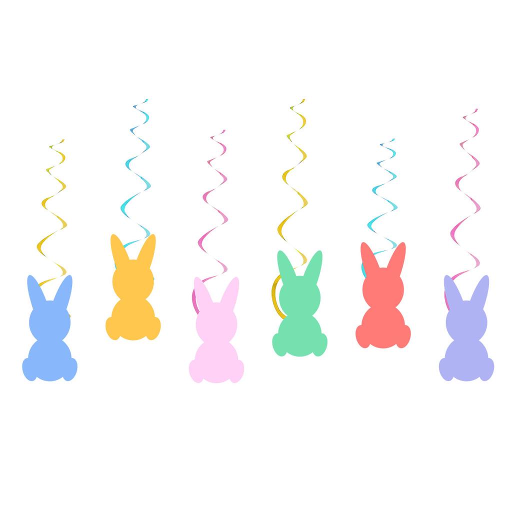 Easter Egg Theme Decorative One-Piece Happy Easter Flag Balloon Set Customization