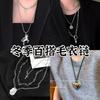 Necklace Female Collarbone Chain Male Dancing Unicorn Hip Hop Student Internet Celebrity Hipster Accessories Pendant