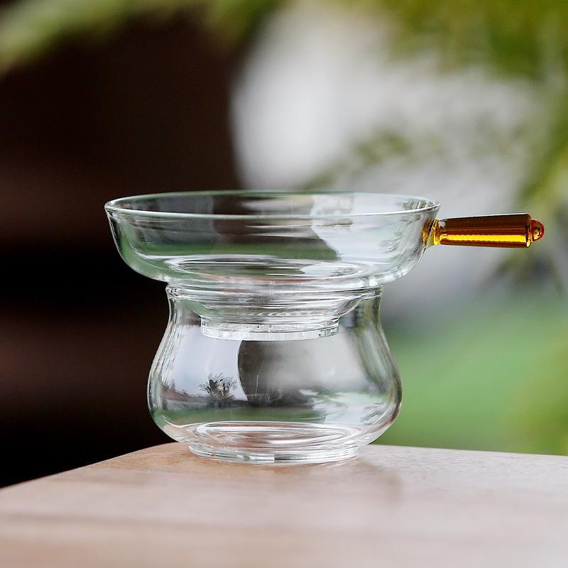

Breeze Glass Tea Separator Infusor Vintage Herbal Tea Tea Strainer Dispenser Household Tea Maker Tea Filter For Tea Ornaments