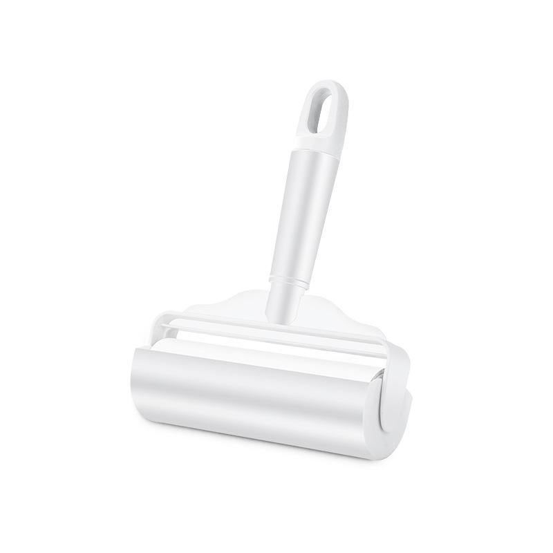 Lent Remover Roller Long Brush Holder Large Hair Removal Sticky Bed Floor Hair Cleanup Artifact Dust Roller Stick Hair Roller Br